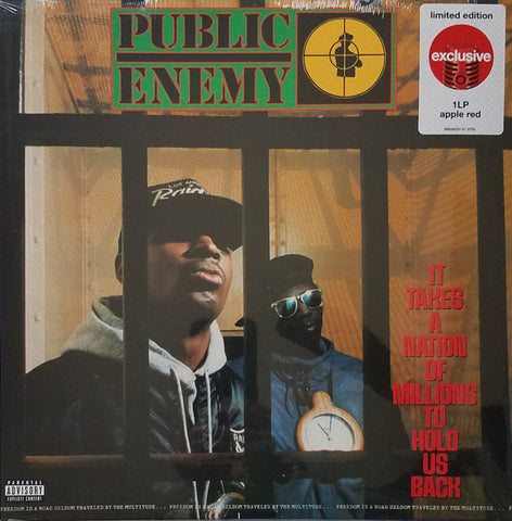 Public Enemy – It Takes A Nation Of Millions To Hold Us Back (1988) - New LP Record 2023 Def Jam Target Exclusive Apple Red Vinyl - Hip Hop