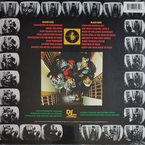 Public Enemy - It Takes A Nation Of Millions To Hold Us Back (1988) - New LP Record 2023 Def Jam Apple Red Vinyl - Hip Hop - Shuga Records