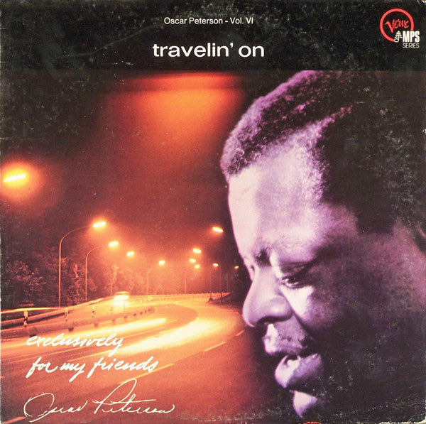 Oscar Peterson - Travelin' On (1968) - Mint- LP Record 1984 Verve MPS USA Vinyl - Jazz - Shuga Records