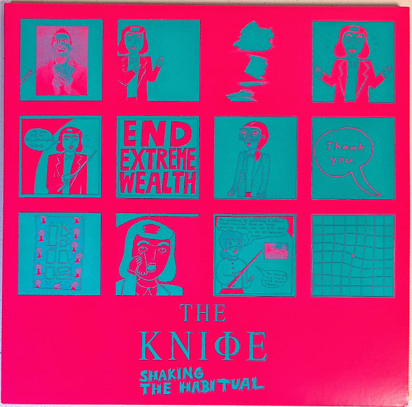 The Kniφe - Shaking The Habitual - Mint- 3 LP Record 2013 Mute 180 gram Vinyl & 2x Inserts - Electronic / Electro / Techno / Dark Ambient - Shuga Records