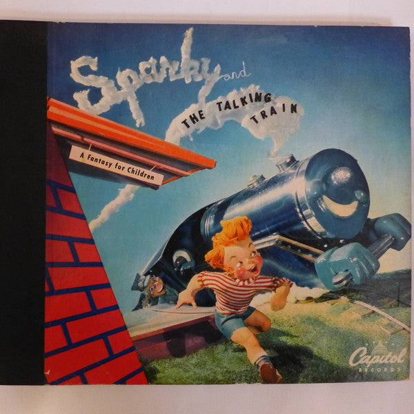 Henry Blair & Cast - Sparky And The Talking Train - VG 3x 10" (Missing Sides 3&4) 78 RPM 1947 Capitol USA Shellac - Children's / Story - Shuga Records