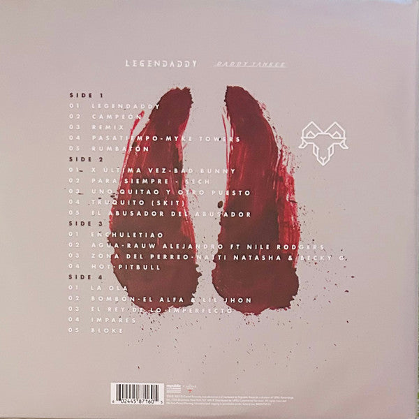 Daddy Yankee - LegenDaddy - Mint- 2 LP Record 2023 El Cartel Republic Target Exclusive Gold Vinyl - Latin / Reggaeton / Trap - Shuga Records