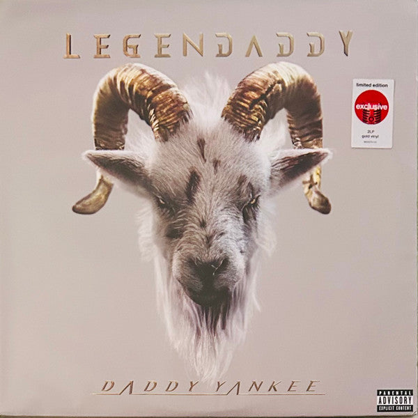 Daddy Yankee - LegenDaddy - Mint- 2 LP Record 2023 El Cartel Republic Target Exclusive Gold Vinyl - Latin / Reggaeton / Trap - Shuga Records