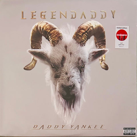Daddy Yankee – LegenDaddy - New 2 LP Record 2023 El Cartel Republic Target Exclusive Gold Vinyl - Latin / Reggaeton / Trap