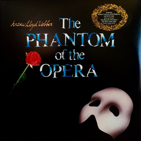 Andrew Lloyd Webber - The Phantom Of The Opera - New 2 LP Record 1987 Polydor USA Original Vinyl & Booklet - Musical - Shuga Records