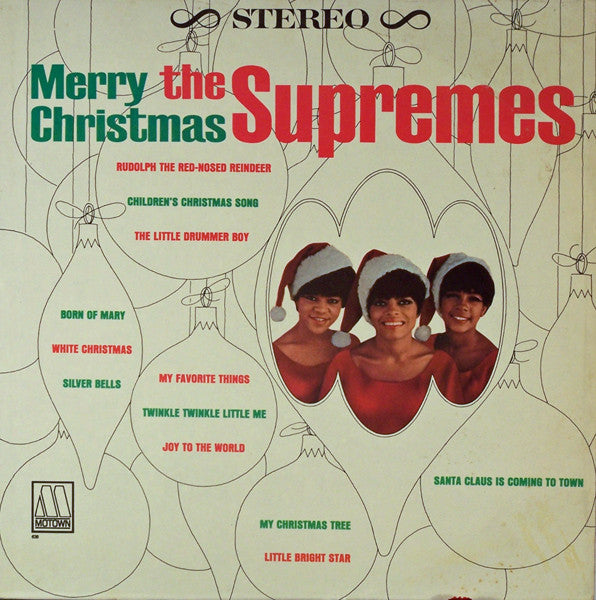 The Supremes - Merry Christmas - VG+ LP Record 1965 Motown USA Original Vinyl - Soul / R&B / Holiday - Shuga Records