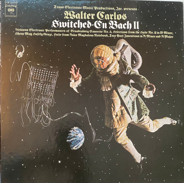 Walter Carlos – Switched-On Bach II - Mint- LP Record 1973 Columbia USA Original Vinyl & Hype Sticker - Electronic / Classical / Moog - Shuga Records