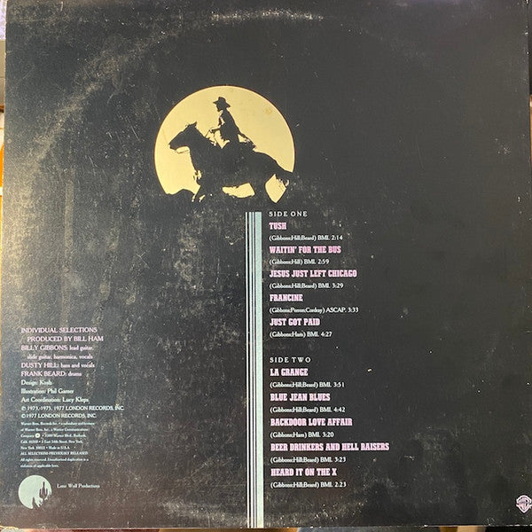 ZZ Top - The Best of ZZ Top (1977) - VG+ LP Record 1979 Warner USA Vinyl - Rock / Blues Rock - Shuga Records