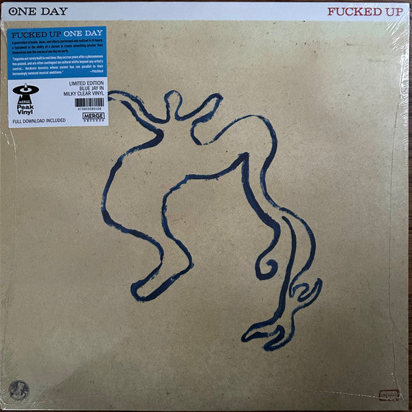 Fucked Up - One Day - New LP Record 2023 Merge Peak Blue Jay In Milky Clear Vinyl - Punk / Hardcore - Shuga Records