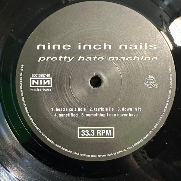 Nine Inch Nails - Pretty Hate Machine (1989) - Mint- LP Record 2011 Bicycle Music Company Vinyl & Insert - Rock / Industrial /Electronic / Synth-pop - Shuga Records