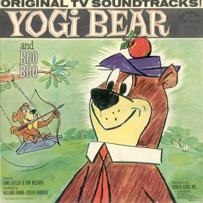 Daws Butler & Don Messick – Yogi Bear And Boo Boo - VG LP Record 1961 Colpix USA Vinyl - TV Soundtrack / Story - Shuga Records