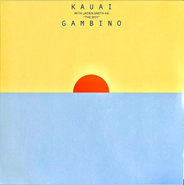 Childish Gambino With Jaden Smith - Kauai (2014) - New LP Record 2023 mcDJ AWAL Black Vinyl - Hip Hop - Shuga Records