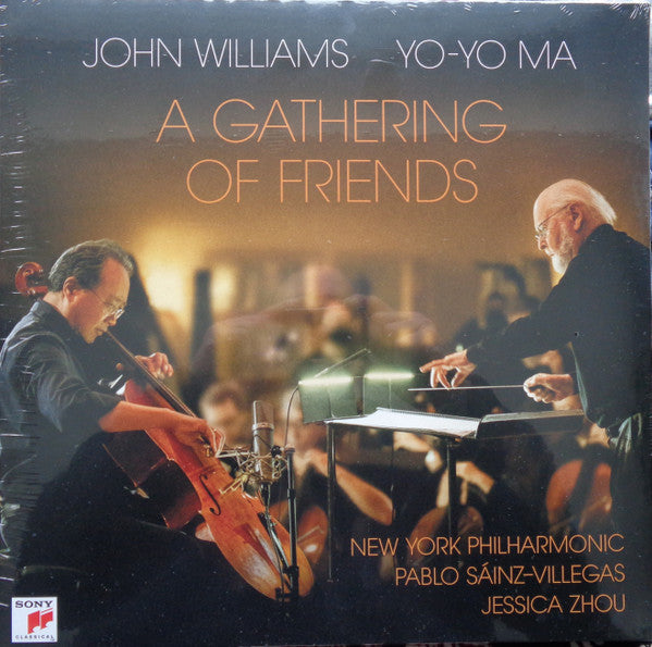 John Williams & Yo-Yo Ma - A Gathering Of Friends - New 2 LP Record 2022 Sony Classical Europe Audiophile Vinyl - Classical / Theme - Shuga Records