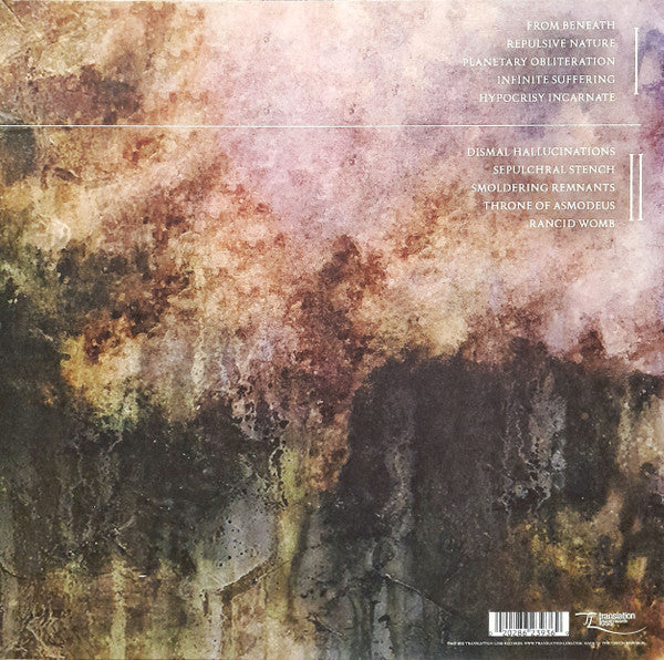 Reburied - Repulsive Nature - New LP Record 2023 Translation Loss Bone White With Splatter Vinyl - Death Metal - Shuga Records