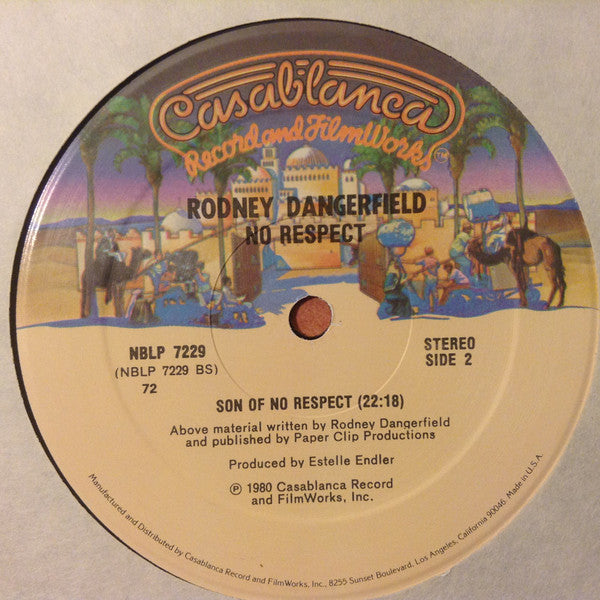 Rodney Dangerfield - No Respect - VG+ LP Record 1980 Casablanca USA Vinyl - Comedy - Shuga Records