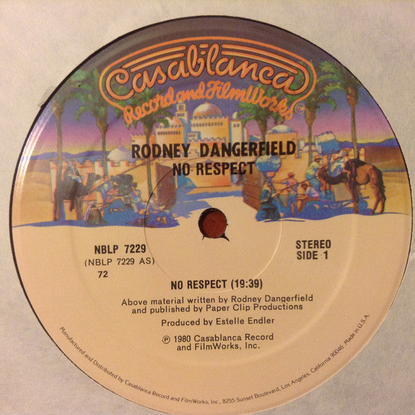 Rodney Dangerfield - No Respect - VG+ LP Record 1980 Casablanca USA Vinyl - Comedy - Shuga Records