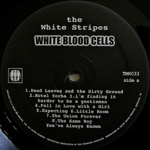 The White Stripes - White Blood Cells (2001) - New 2 LP Record 2010 Third Man 180 gram Vinyl & Download - Garage Rock / Indie Rock - Shuga Records