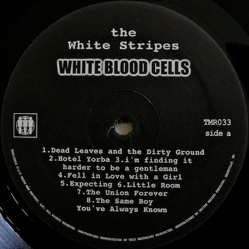 The White Stripes - White Blood Cells (2001) - New 2 LP Record 2010 Third Man 180 gram Vinyl & Download - Garage Rock / Indie Rock