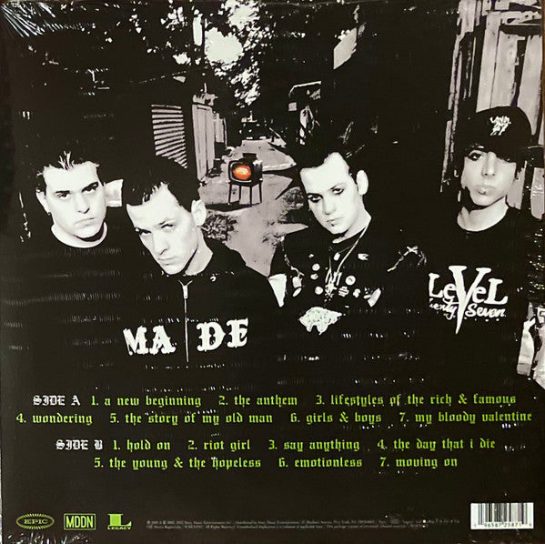 Good Charlotte - The Young And The Hopeless (2002) - New LP Record 2023 Epic Legacy Neon Green Vinyl - Pop Rock / Pop Punk - Shuga Records