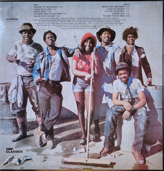 Black Nasty - Talking To The People (1973) - New LP Record 2023 Enterprise Vinyl Me Please 180 gram USA Vinyl - Soul / Funk - Shuga Records
