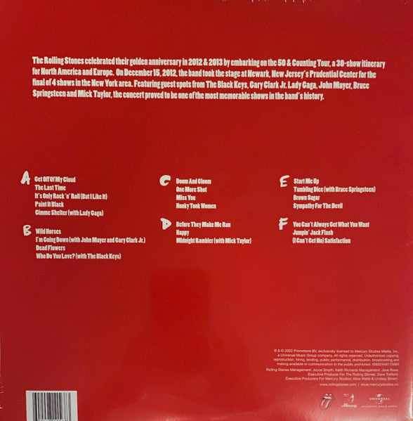The Rolling Stones - Grrr Live! - New 3 LP Record 2023 Mercury 180 Gram Vinyl - Classic Rock / Blues Rock - Shuga Records