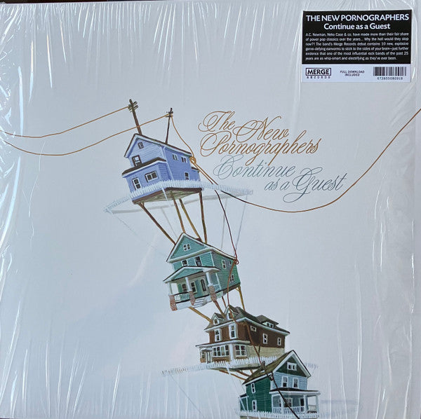 The New Pornographers - Continue As A Guess - New LP Record Merge Blue Splatter Vinyl & Download - Indie Rock / Power Pop - Shuga Records