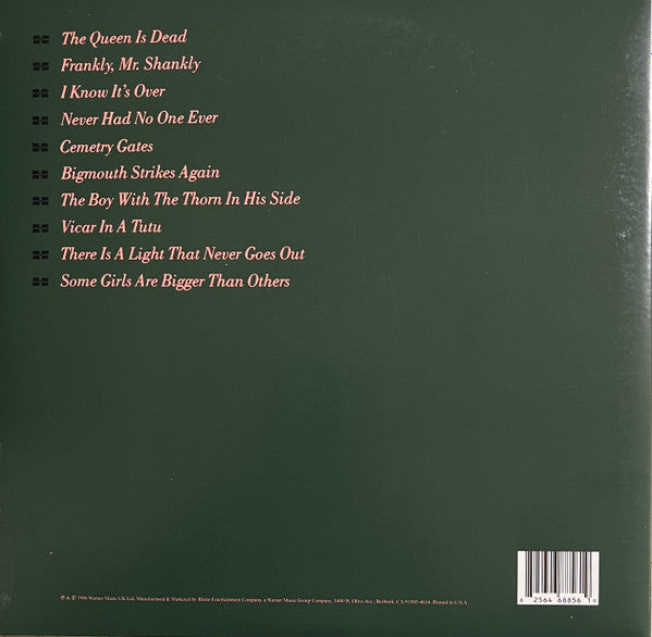 The Smiths - The Queen is Dead - Mint- (VG+ Cover) LP Record 2009 Warner Rhino USA 180 gram Vinyl - Indie Rock - Shuga Records
