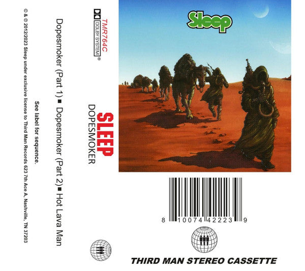 Sleep - Dopesmoker (2003) - New Cassette 2023 Third Man USA Tape - Doom Metal / Stoner Rock - Shuga Records
