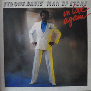 Tyrone Davis – Man Of Stone In Love Again - VG+ LP Record 1987 Future USA Vinyl - Soul / Funk