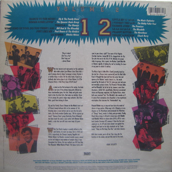 Various - Frat Rock! Volume 2 The Greatest Rock 'N' Roll Party Tunes Of All Time - Mint- LP Record 1987 Rhino USA Vinyl - Rock & Roll / Garage Rock / Rhythm & Blues - Shuga Records