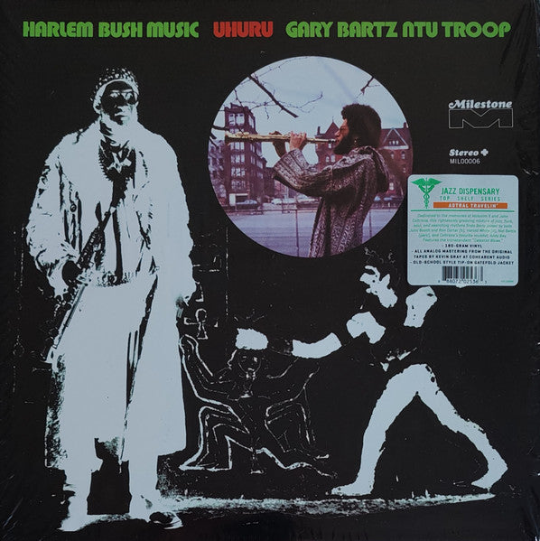 Gary Bartz NTU Troop - Harlem Bush Music - Uhuru (1971) - New LP Record 2022 Jazz Dispensary Top Shelf 180 gram Vinyl - Jazz / Jazz-Funk - Shuga Records