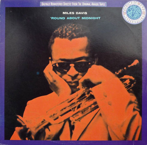 Miles Davis – 'Round About Midnight (1957) LP Record 1987 Columbia USA Vinyl - Jazz / Hard Bop