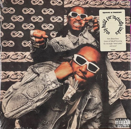 Quavo & Takeoff - Only Built For Infinity Links - Mint- 2 LP Record 2023 Motown Quality Control Vinyl - Hip Hop / Trap - Shuga Records