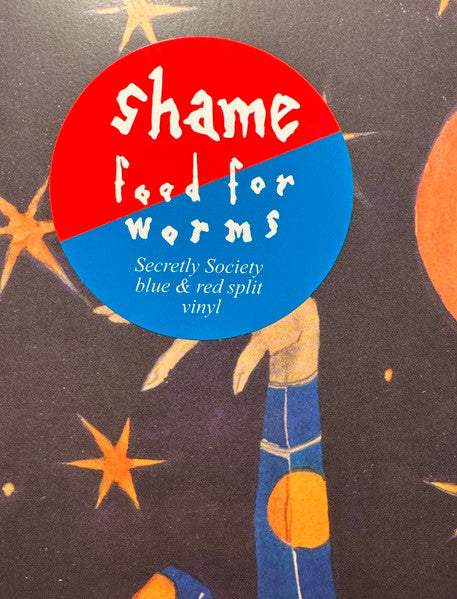 Shame – Food For Worms - New LP Record 2023 Dead Oceans Secretly Society Club Blue & Red Split Vinyl - Rock / Post-Punk - Shuga Records