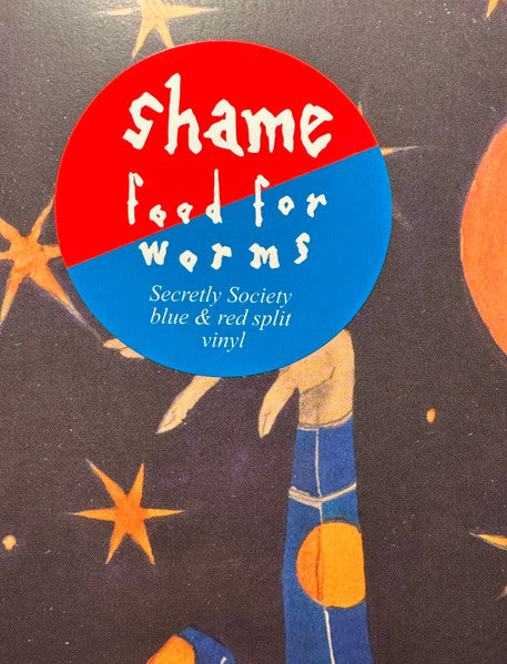 Shame – Food For Worms - New LP Record 2023 Dead Oceans Secretly Society Club Blue & Red Split Vinyl - Rock / Post-Punk