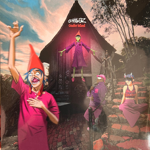 Gorillaz - Cracker Island - Mint- LP Record 2023 Parlophone Black Vinyl & Poster - Rock / Pop / Electronic - Shuga Records