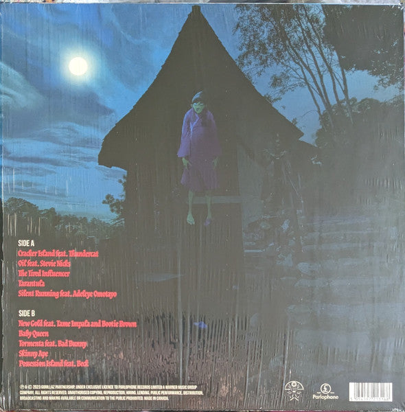 Gorillaz - Cracker Island - New LP Record 2023 Warner Canada Neon Purple Vinyl - Pop / Electronic - Shuga Records