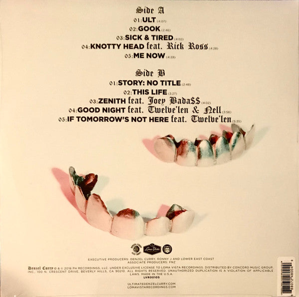 Denzel Curry - Imperial (2016) - New LP Record 2023 Loma Vista Clear w/ Black & Yellow Smoke Vinyl - Hip Hop - Shuga Records