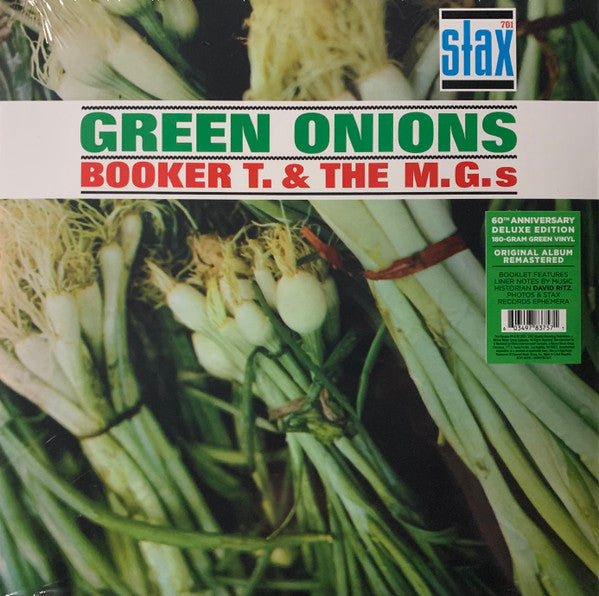 Booker T. & The M.G.'s - Green Onions (1962) - New LP Record 2023 Stax Green 180 gram Vinyl & Booklet - Soul / Funk - Shuga Records