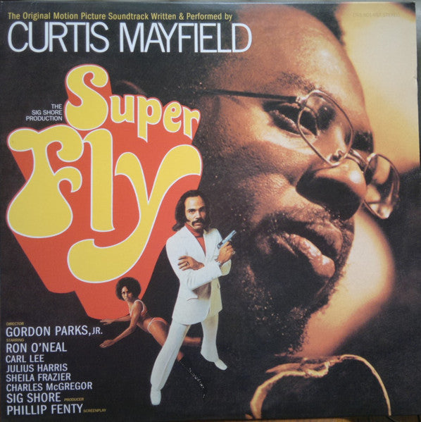 Curtis Mayfield - Super Fly (1972) - VG+ LP Record 2008 Curtom USA 180 gram Vinyl - Soul / Funk / Soundtrack - Shuga Records
