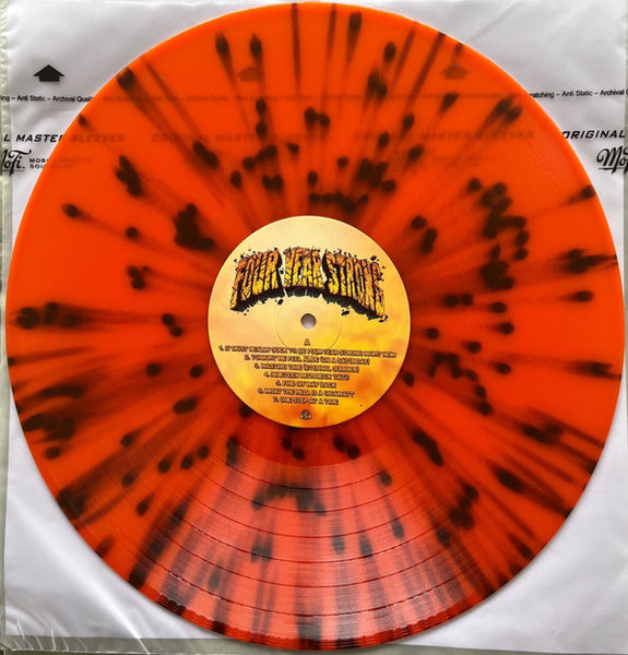 Four Year Strong - Enemy Of The World - New LP Pure Noise Orange Transparent With Brown Splatter Vinyl - Pop Punk - Shuga Records