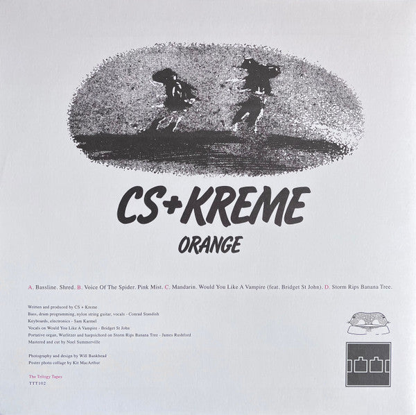 CS + Kreme - Orange - New 2 LP Record 2023 Trilogy Tapes UK Vinyl - Electronic / Dub / Jazz / Post-Punk - Shuga Records