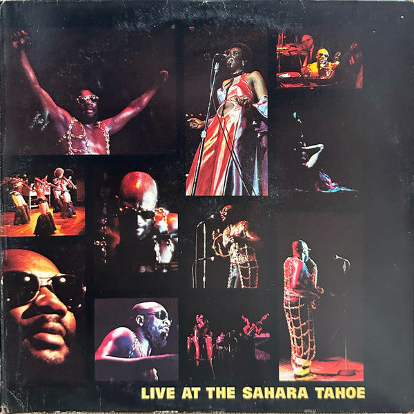 Isaac Hayes - Live At The Sahara Tahoe - VG+ 2 LP Record 1973 Enterprise Vinyl - Funk / Soul