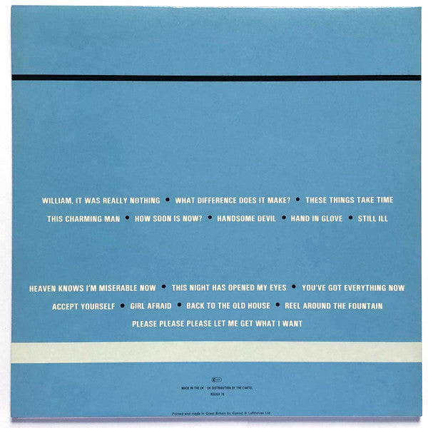 The Smiths - Hatful Of Hollow - VG+ LP Record 1984 Rough Trade UK Original Aston Clinton Pressing Vinyl - Alternative Rock / Indie Rock - Shuga Records