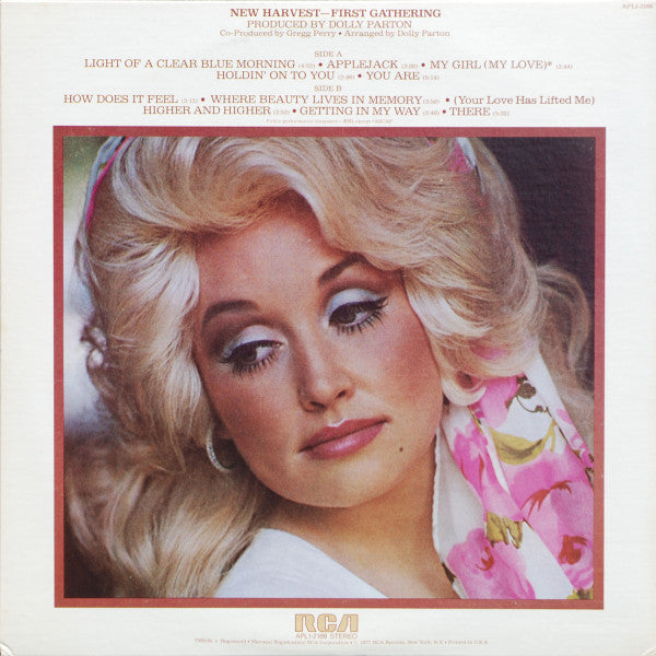 Dolly Parton - New Harvest ... First Gathering - VG+ LP Record 1977 RCA Victor USA Vinyl - Country - Shuga Records