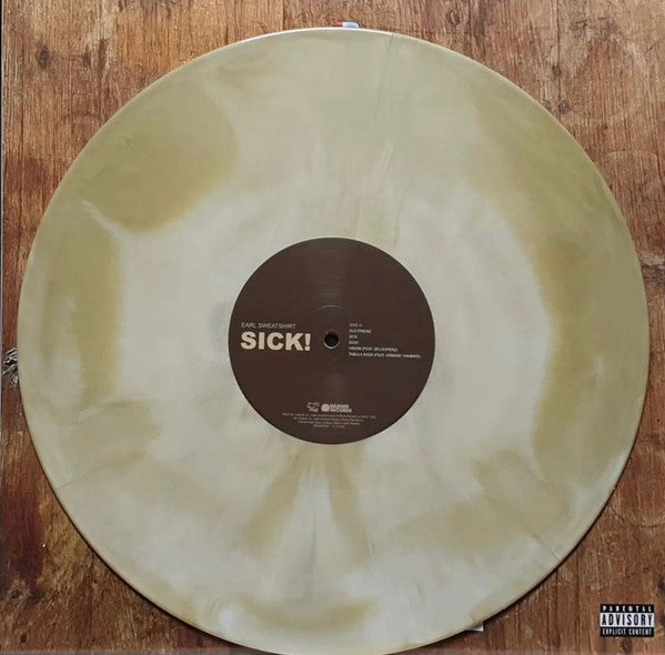 Earl Sweatshirt - Sick! - New LP Record 2023 Warner Tan Cressida Vinyl Me Please Brown White Galaxy Vinyl & Booklet - Hip Hop - Shuga Records