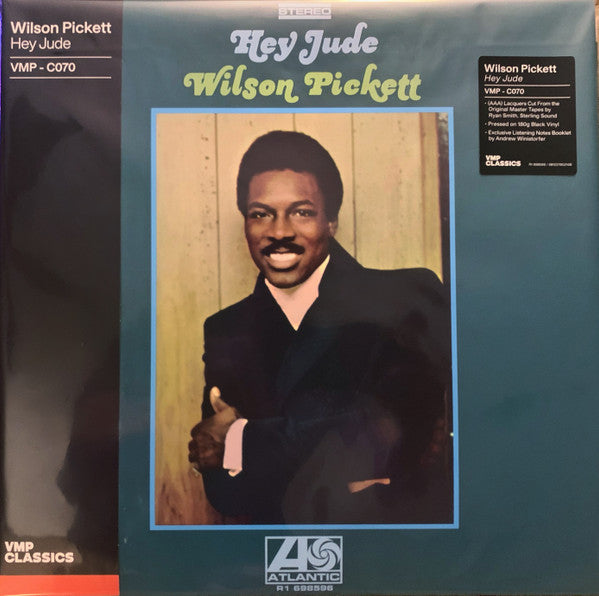 Wilson Pickett - Hey Jude (1969) - Mint- LP Record 2023 Atlantic Vinyl Me Please Club 180 gram Vinyl - Soul / Funk / R&B - Shuga Records