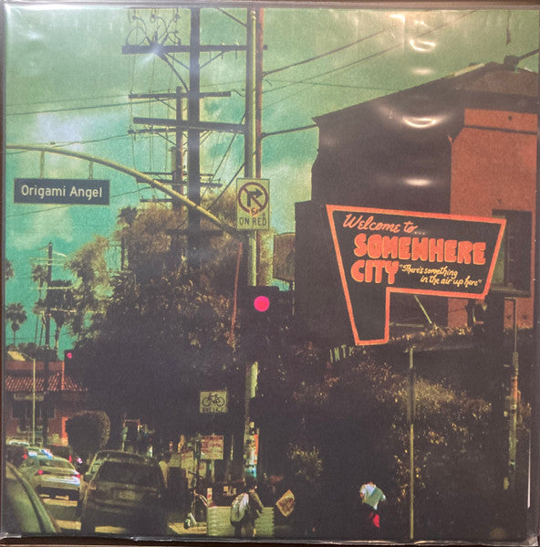 Origami Angel - Somewhere City (2019) - New LP Record 2022 Counter Intuitive Chatterbot Sage Green Vinyl & Poster - Indie Rock / Pop Punk / Emo - Shuga Records