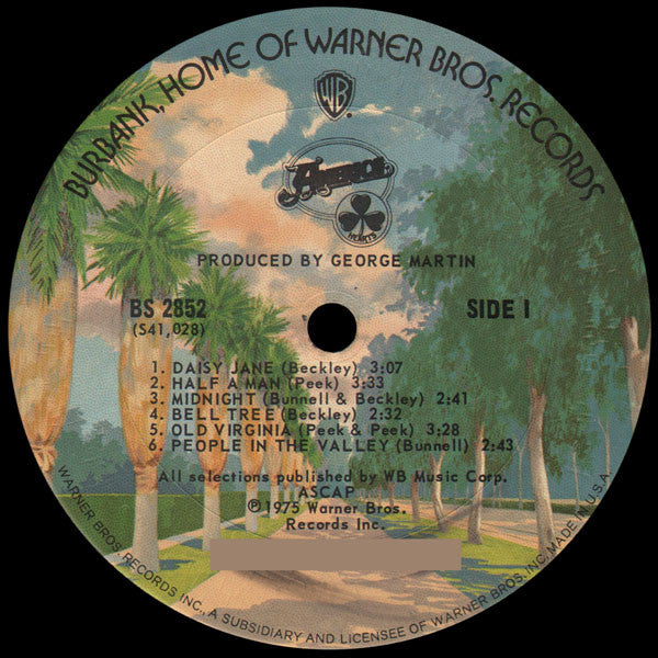 America - Hearts - VG+ LP Record 1975 Warner USA Vinyl & Hype Sticker -Pop Rock / Soft Rock - Shuga Records