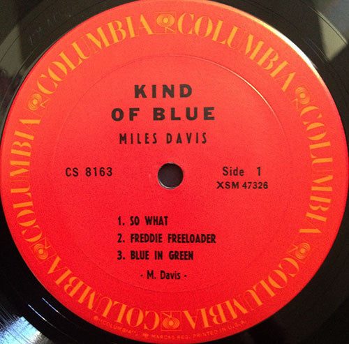Miles Davis ‎– Kind Of Blue (1959) - VG LP Record 1971 Columbia USA Stereo Vinyl - Jazz / Moda - Shuga Records